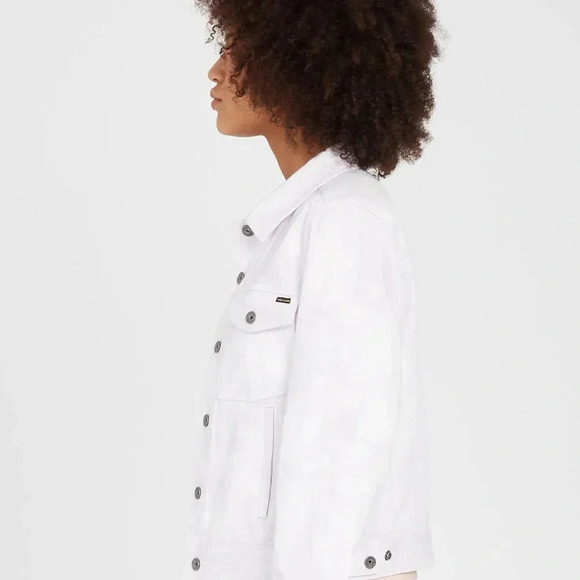 NWT Volcom Radstone Jean Jacket in Light Orchid - Picture 5 of 10